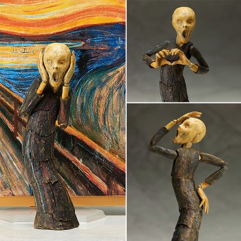 [입고완료] [프링] Figma (피그마) SP-086 테이블 미술관 뭉크의 절규 (재판)