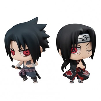 [입고완료] [메가하우스] 치미메가 버디 시리즈! 나루토 질풍전 우치하 사스케 & 우치하 이타치 형제대결 세트 (메가토레샵 한정)