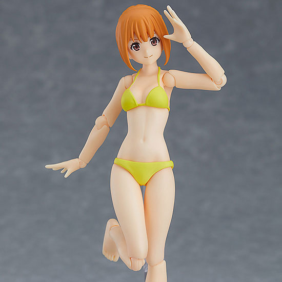 [입고완료] [맥스팩토리] Figma (피그마) No.453 수영복 여성 body (에밀리) TYPE2