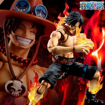 [입고완료] [메가하우스] 베리어블 액션 히어로즈 DX 원피스 P.O.P 포트거스 D 에이스 1/8