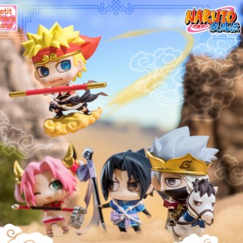 [입고완료] [메가하우스] 푸치캐러랜드 나루토 질풍전 7반에서 천축목표로 하자니깐요! 서유기편 4개입 BOX (메가토레샵 한정)