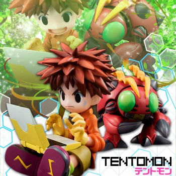 [입고완료] [메가하우스] G.E.M. 시리즈 디지몬 어드벤처 이즈미 코시로(장한솔) & 텐토몬(텐타몬) (메가토레샵 한정)