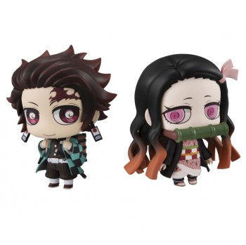 [입고완료] [메가하우스] 치미메가 버디 시리즈! 귀멸의 칼날 카마도 탄지로 & 네즈코 사이좋은 남매 세트 (재판)