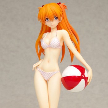 [입고완료] [WAVE] BEACH QUEENS 신세기 에반게리온 소류 아스카 랑그레이 코믹 Ver. 1/10