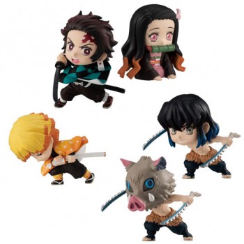 [입고완료] [반다이] 귀멸의 칼날 애드버지 모션 전5종 세트