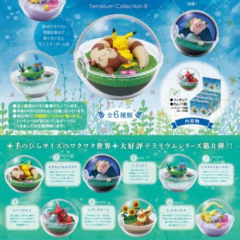 [입고완료] [리멘트] 포켓몬스터 테라리움 콜렉션8 6개입 BOX