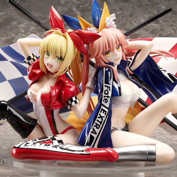 [입고완료] [플러스원] Fate(페이트)/Apocrypha 네로 클라우디우스 & 타마모노마에 TYPE-MOON Racing Ver. 1/7