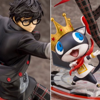 [입고완료] [코토부키야] ARTFX J 페르소나5 댄싱 스타 나이트 주인공 & 모르가나 1/8