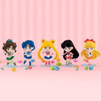 [입고완료] [반다이] ChibiMasters 미소녀전사 세일러문 프리미엄 세트