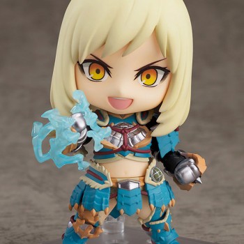 [입고완료] [굿스마일컴퍼니] 넨도로이드 No.1407-DX 몬스터 헌터 월드: 아이스본 헌터♀ 진오우α Ver. DX