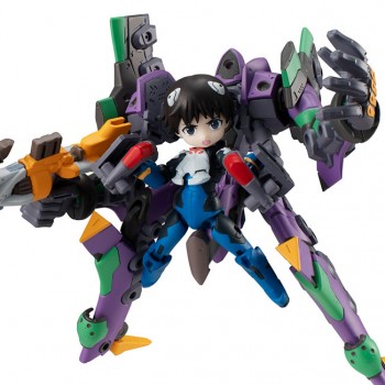 [입고완료] [메가하우스] 데스크탑 아미 에반게리온 신극장판 이카리 신지 & 에반게리온 초호기 (메가토레샵 한정)