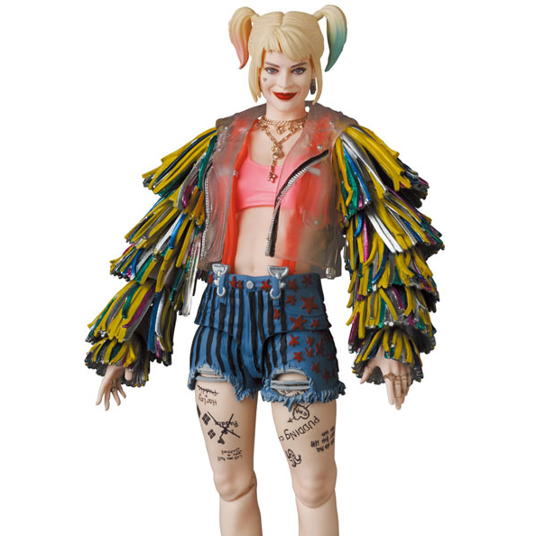 [23년 01월 발매] [메디콤토이] MAFEX (마펙스) No.159 할리퀸 경고 테이프 자켓 Ver.