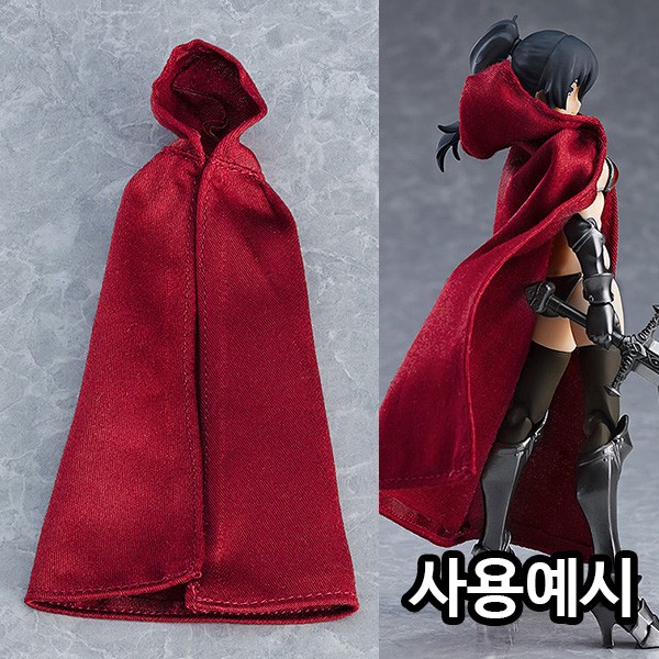 [입고완료] [맥스팩토리] Figma (피그마) Styles 심플 망토 (레드)