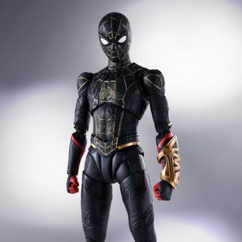 [입고완료] [반다이] S.H.Figuarts 스파이더맨 : 노 웨이 홈 스파이더맨 블랙 & 골드 슈트 (특전포함)