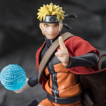 [입고완료] [반다이] S.H.Figuarts 나루토 질풍전 우즈마키 나루토 [선인 모드] -스승의 의지를 잇는 나뭇잎의 구세주- (혼웹한정)